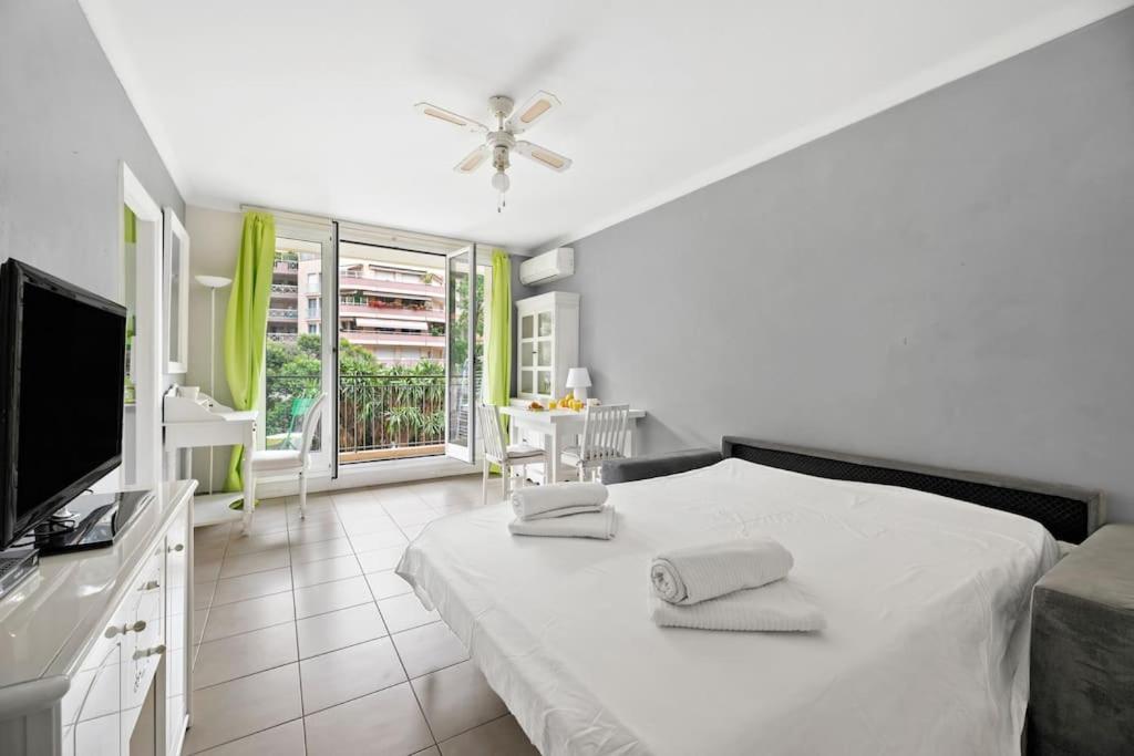 Le Landelle - Centre- Climatisation -Proche Gare Sncf Apartment Menton Exterior foto