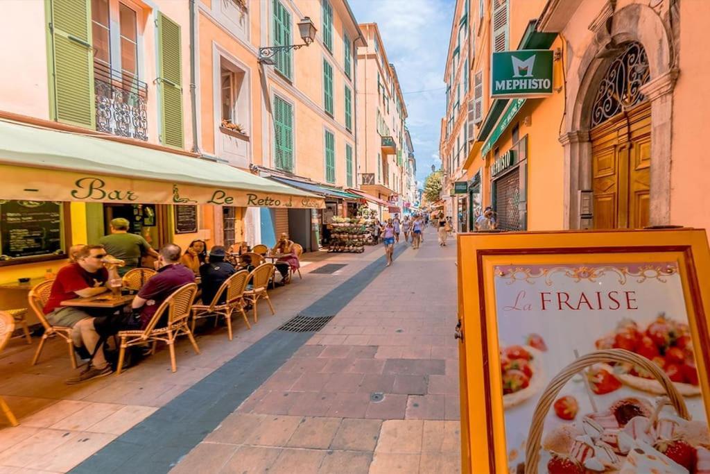 Le Landelle - Centre- Climatisation -Proche Gare Sncf Apartment Menton Exterior foto